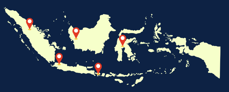 Peta Lokasi Kantor Kami